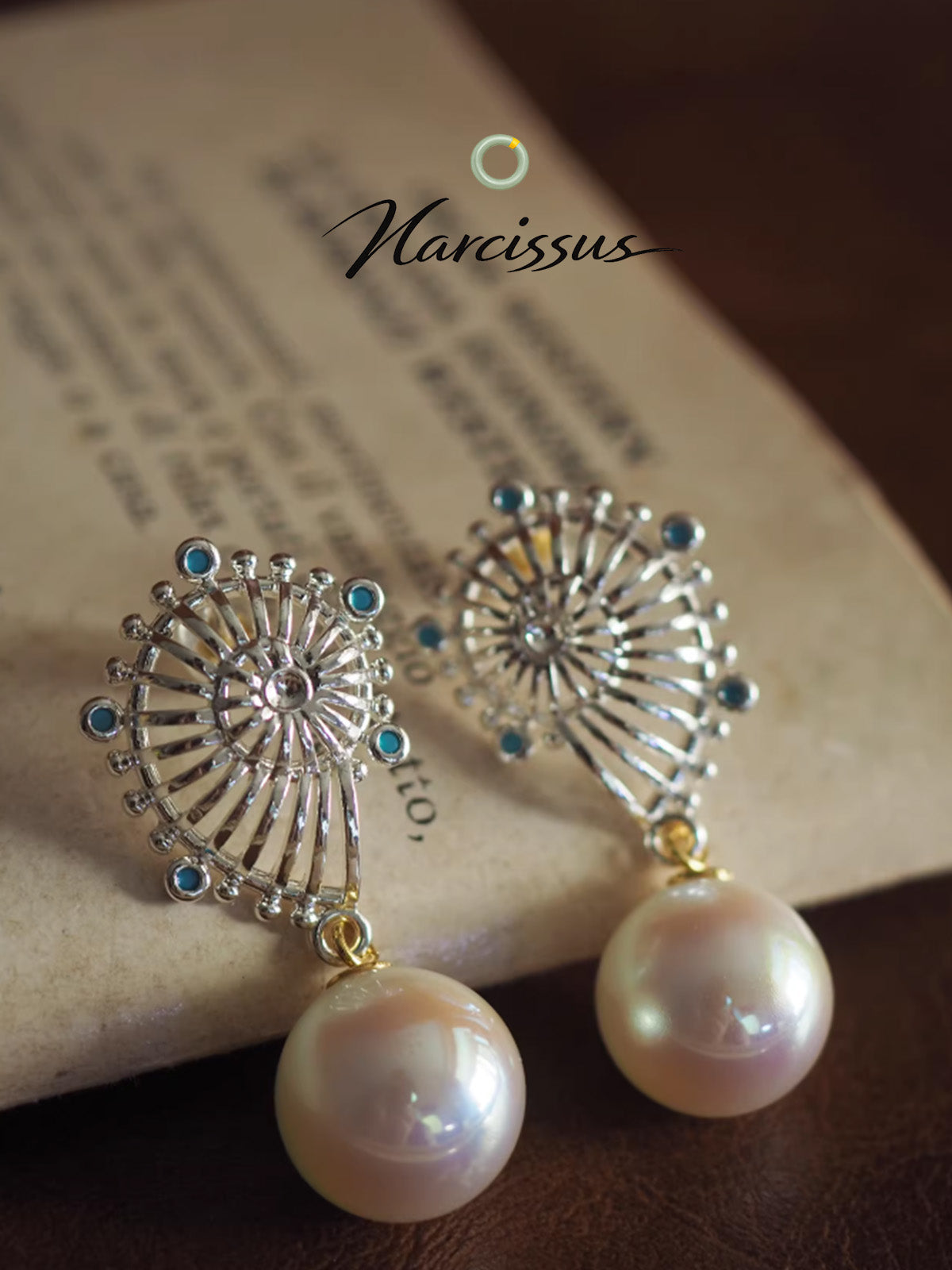 Pearl Drop Artisan Earrings